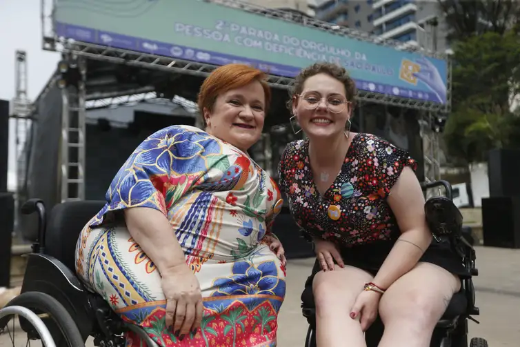 Segunda edição da Parada PCD, que celebra a diversidade, a inclusão e o orgulho de ser PCD. Paulo Pinto/Agência Brasil